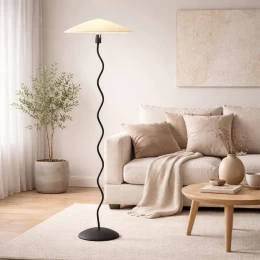 VenCore Curion White 6091-20010 - Μοντέρνο Επιδαπέδιο Φωτιστικό Μονόφωτο Λευκό Αλουμίνιο κ (Thumb 2)