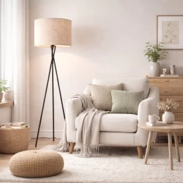 VenCore Elor Gold 6091-20022 - Μοντέρνο Επιδαπέδιο Φωτιστικό Μονόφωτο Χρυσό Αλουμίνιο και  (Thumb 3)