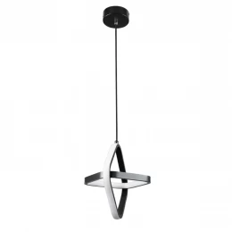 VenCore Axis Black 6089-20026 - Μοντέρνο Κρεμαστό Φωτιστικό Οροφής LED 22W Μαύρο Αλουμίνιο (Thumb 1)