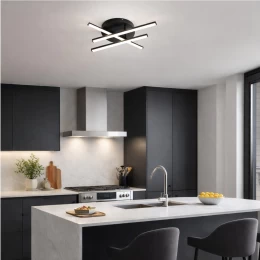 VenCore AxisX White 7741-20018 - Μοντέρνο Φωτιστικό Οροφής Πλαφονιέρα LED 45W Λευκό Αλουμί (Thumb 2)