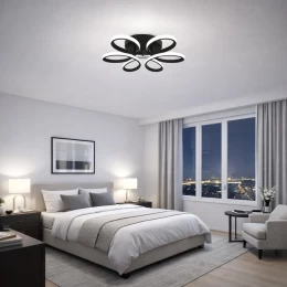VenCore Lumeo White 7741-20022 - Μοντέρνο Φωτιστικό Οροφής Πλαφονιέρα LED 60W Λευκό Αλουμί (Thumb 5)