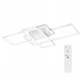 VenCore Nexar White 7741-20026 - Μοντέρνο Φωτιστικό Οροφής Πλαφονιέρα LED 100W Λευκό Αλουμ (Thumb 1)