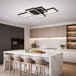 VenCore Nexar White 7741-20026 - Μοντέρνο Φωτιστικό Οροφής Πλαφονιέρα LED 100W Λευκό Αλουμ (Thumb 4)