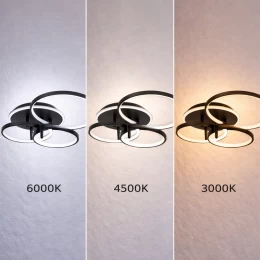 VenCore Elora White 7741-20029 - Μοντέρνο Φωτιστικό Οροφής Πλαφονιέρα LED 100W Λευκό Αλουμ (Thumb 3)