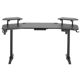 VenCore 2730-10005 - Gaming Desk Adjustable 160x60x72-112cm Black - Μοντέρνο Γραφείο Ρυθμι (Thumb 1)