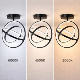 VenCore Orbital Gold 7741-20045 - Μοντέρνο Φωτιστικό Οροφής Πλαφονιέρα LED 45W Χρυσό Αλουμ (Thumb 3)