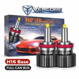 VenCore 3126-10208 - H16 - Ζεύγος Λαμπτήρων LED για Βάση H16 Κυρίως Φωτισμού Αυτοκινήτου η (Thumb 1)