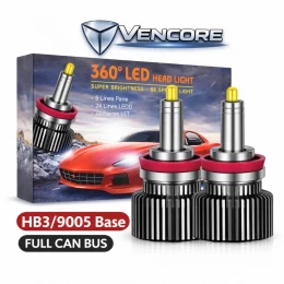 VenCore 3126-10209 - HB3 9005 - Ζεύγος Λαμπτήρων LED για Βάση HB3 9005 Κυρίως Φωτισμού Αυτ (Thumb 1)