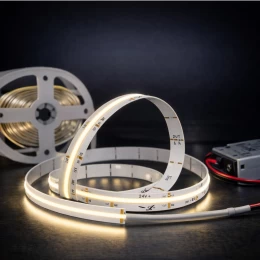 VenCore 6174-50015 - Ledstrip Cob 12W IP20 WW - Ταινία LED Τύπου COB - 5 Μέτρα (1 Roll) - 12 Watt 24 Volt - 320 LED ανά Μέτρο - 1220 Lumens ανά Μέτρο - IP20 - Θερμό Λευκό 3000K
