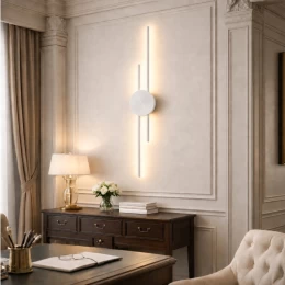 VenCore Aurex White 6093-20107 - Μοντέρνο Επιτοίχιο Φωτιστικό Απλίκα LED 60CM 12W Λευκό Αλ (Thumb 5)