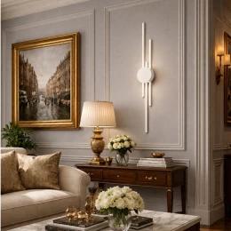 VenCore Stravon White 6093-20111 - Μοντέρνο Επιτοίχιο Φωτιστικό Απλίκα LED 60CM 12W Λευκό  (Thumb 2)