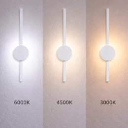 VenCore Axion White 6093-20095 - Μοντέρνο Επιτοίχιο Φωτιστικό Απλίκα LED 12W Λευκό Αλουμίν (Thumb 3)