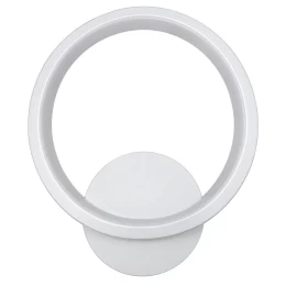 VenCore Lunora White 6093-20006 - Μοντέρνο Επιτοίχιο Φωτιστικό Απλίκα LED 12W Λευκό Αλουμί (Thumb 1)