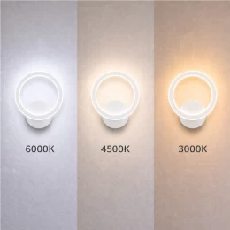 VenCore Lunora White 6093-20006 - Μοντέρνο Επιτοίχιο Φωτιστικό Απλίκα LED 12W Λευκό Αλουμί (Thumb 3)