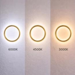 VenCore Noctis Gold 6093-20016 - Μοντέρνο Επιτοίχιο Φωτιστικό Απλίκα LED 12W Χρυσό Αλουμίν (Thumb 3)