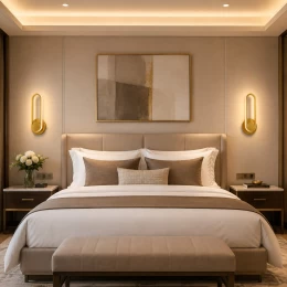 VenCore Solenne Gold 6093-20024 - Μοντέρνο Επιτοίχιο Φωτιστικό Απλίκα LED 12W Χρυσό Αλουμί (Thumb 2)