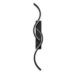 VenCore Zevora Black 6093-20134 - Μοντέρνο Επιτοίχιο Φωτιστικό Απλίκα LED 12W Μαύρο Αλουμί (Thumb 1)