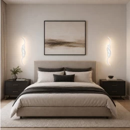 VenCore Zevora White 6093-20135 - Μοντέρνο Επιτοίχιο Φωτιστικό Απλίκα LED 12W Λευκό Αλουμί (Thumb 2)