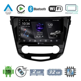 VenCore 3236-10006-0004B - Οθόνη Multimedia Android 15 10 PX5S Octa-Core 2GB/32GB IPS με Π (Thumb 1)