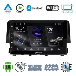 VenCore 3236-10005-0058B - Οθόνη Multimedia Android 15 9 PX5S Octa-Core 2GB/32GB IPS με Πρ (Thumb 1)