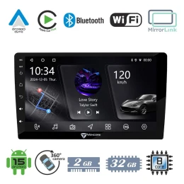 VenCore 3236-10005-0058B - Οθόνη Multimedia Android 15 9 PX5S Octa-Core 2GB/32GB IPS με Πρ (Thumb 4)