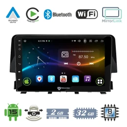 VenCore 3236-10007-0058B - Οθόνη Multimedia Android 15 9 9109A MTK6762 Octa-Core 2GB/32GB  (Thumb 1)