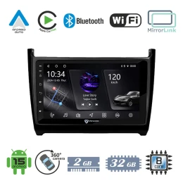VenCore 3236-10005-0069B - Οθόνη Multimedia Android 15 9 PX5S Octa-Core 2GB/32GB IPS με Πρ (Thumb 1)
