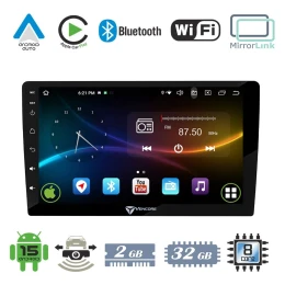 VenCore 3236-10007-0070S - Οθόνη Multimedia Android 15 9 9109A MTK6762 Octa-Core 2GB/32GB  (Thumb 4)