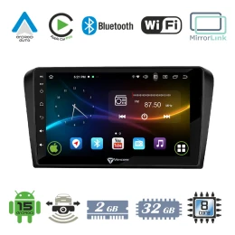 VenCore 3236-10007-0245B - Οθόνη Multimedia Android 15 9 9109A MTK6762 Octa-Core 2GB/32GB  (Thumb 1)