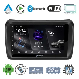 VenCore 3236-10005-0446B - Οθόνη Multimedia Android 15 9 PX5S Octa-Core 2GB/32GB IPS με Πρ (Thumb 1)
