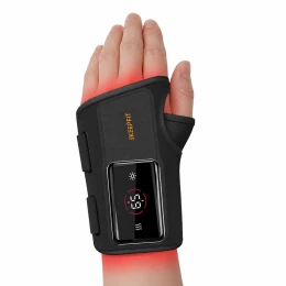  iKeepFit WB01 Θερμαινόμενη Συσκευή Μασάζ Καρπού για Τενοντίτιδα & Καρπιαίο Σωλήνα (9 Mode (Thumb 1)