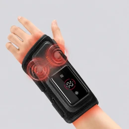  iKeepFit WB01 Θερμαινόμενη Συσκευή Μασάζ Καρπού για Τενοντίτιδα & Καρπιαίο Σωλήνα (9 Mode (Thumb 2)