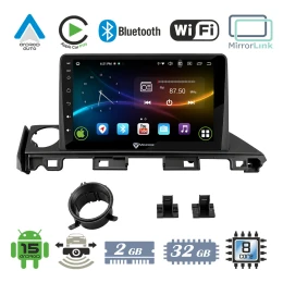 VenCore 3236-10007-0448B - Οθόνη Multimedia Android 15 9 9109A MTK6762 Octa-Core 2GB/32GB  (Thumb 1)