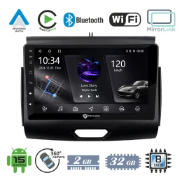 VenCore 3236-10005-0496B - Οθόνη Multimedia Android 15 9 PX5S Octa-Core 2GB/32GB IPS με Πρ (Thumb 1)