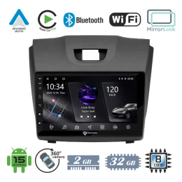 VenCore 3236-10005-0588B - Οθόνη Multimedia Android 15 9 PX5S Octa-Core 2GB/32GB IPS με Πρ (Thumb 1)