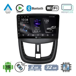 VenCore 3236-10005-0688B - Οθόνη Multimedia Android 15 9 PX5S Octa-Core 2GB/32GB IPS με Πρ (Thumb 1)