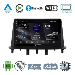 VenCore 3236-10005-0718B - Οθόνη Multimedia Android 15 9 PX5S Octa-Core 2GB/32GB IPS με Πρ (Thumb 1)