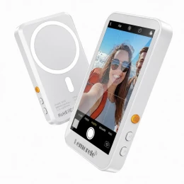  Lemorele R600 Pro Ασύρματη Οθόνη Selfie με Μαγνητική Στήριξη MagSafe (WiFi & Bluetooth) W (Thumb 1)