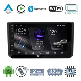 VenCore 3236-10005-0725B - Οθόνη Multimedia Android 15 9 PX5S Octa-Core 2GB/32GB IPS με Πρ (Thumb 1)