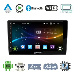 VenCore 3236-10007-0739B - Οθόνη Multimedia Android 15 9 9109A MTK6762 Octa-Core 2GB/32GB  (Thumb 1)