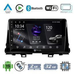 VenCore 3236-10005-0756B - Οθόνη Multimedia Android 15 9 PX5S Octa-Core 2GB/32GB IPS με Πρ (Thumb 1)