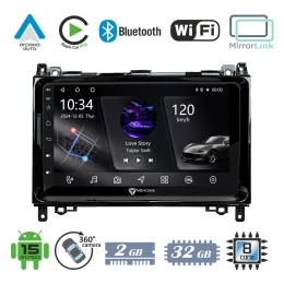VenCore 3236-10005-0759B2 - Οθόνη Multimedia Android 15 9 PX5S Octa-Core 2GB/32GB IPS με Π (Thumb 1)