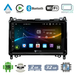 VenCore 3236-10007-0759B4 - Οθόνη Multimedia Android 15 9 9109A MTK6762 Octa-Core 2GB/32GB (Thumb 1)