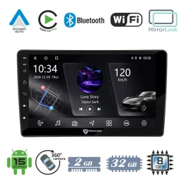 VenCore 3236-10005-0798B4 - Οθόνη Multimedia Android 15 9 PX5S Octa-Core 2GB/32GB IPS με Π (Thumb 1)