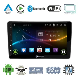 VenCore 3236-10007-0798B8 - Οθόνη Multimedia Android 15 9 9109A MTK6762 Octa-Core 2GB/32GB (Thumb 1)