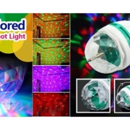 Φωτορυθμική λάμπα LED βιδωτή Ε 27 για disco πάρτυ 102916 (Thumb 4)