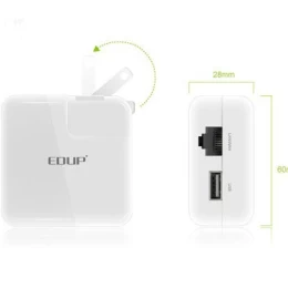 MINI ROUTER-ΑΣΥΡΜΑΤΟΣ ΑΝΑΜΕΤΑΔΩΤΗΣ WI-FI 150Mbps EDUP EP-2908 (Thumb 4)