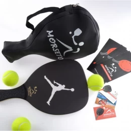 ΡΑΚΕΤΑ ΠΑΡΑΛΙΑΣ MORSETO FASHION AIR JORDAN ΜΕ ΜΑΥΡΗ ΙΣΙΑ ΛΑΒΗ (Thumb 3)