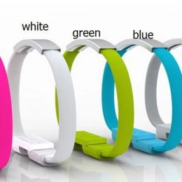 ΚΑΛΩΔΙΟ ΦΟΡΤΙΣΗΣ ΒΡΑΧΙΟΛΙ ΑΠΟ USB ΣΕ MICRO USB OEM 103866 (Thumb 2)