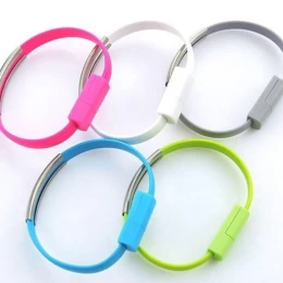 ΚΑΛΩΔΙΟ ΦΟΡΤΙΣΗΣ ΒΡΑΧΙΟΛΙ ΑΠΟ USB ΣΕ MICRO USB OEM 103866 (Thumb 3)